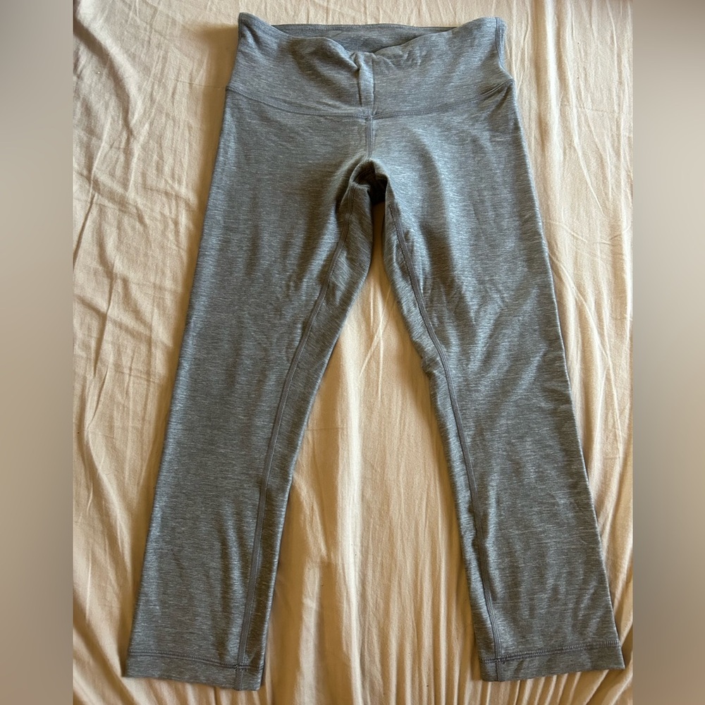 Lululemon Athletica Gray High-Rise Leggings